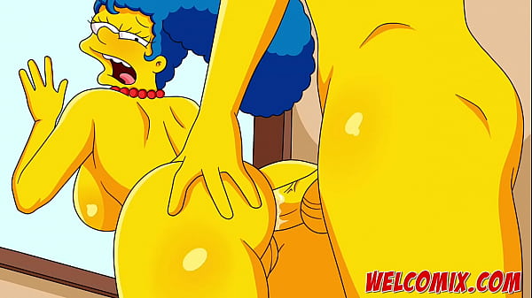 Simpsons Hentai comendo a xoxota da esposa e o cuzinho