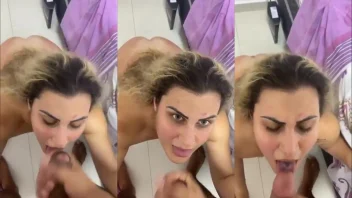 Cunhada pelada leva gozada em vídeo vazado no Xvideos