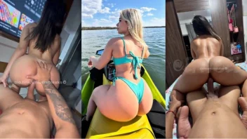 Emile Soares dançando nua em vídeos vazados da OnlyFans