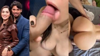 Francine Piaia, ex-BBB, aparece em vídeo íntimo chupando e transando