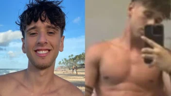 Joe Wolchover: Vazamento de nudes mostra gringo baiano completamente nu