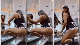 Juliana Bonde como empregada sensual: fantasia que vai te deixar de queixo caído