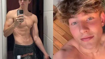 Klass Francisks exibe seu pauzudo dotado e goza litros de porra quentinha