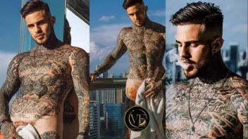 MC Biel Mattos: Nudes vazados exibindo pirocão gostoso e tatuado