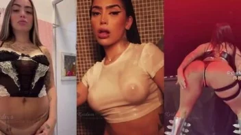 Mc Mirella exibe corpo bronzeado em vídeo sensual