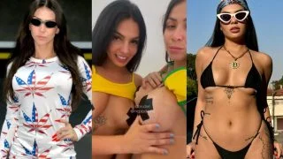 Privacy: MC Pipokinha e Bruderr em cena lésbica de famosas