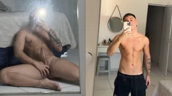 Rafael exibe nudez potente em flagrante: todas as fotos
