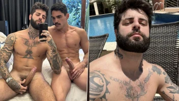 Rafael Newbold pelado gozando gostoso em novo conteúdo do OnlyFans
