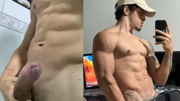 Rodrigo Sampaio gozando no Privacy: Nudes do boy padrão sarado