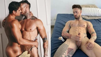 Vazado: famoso da internet Viktor Onee nua em cena hot de pornô gay