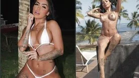 Vídeo de Mc Mirella dançando de biquíni em público vazado