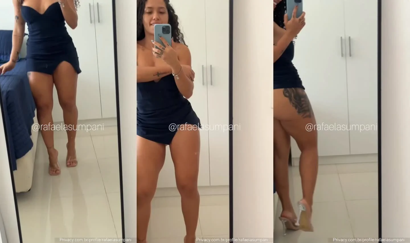 Rafaela Sumpani dançando sem calcinha – Vestido e privacy gratuita
