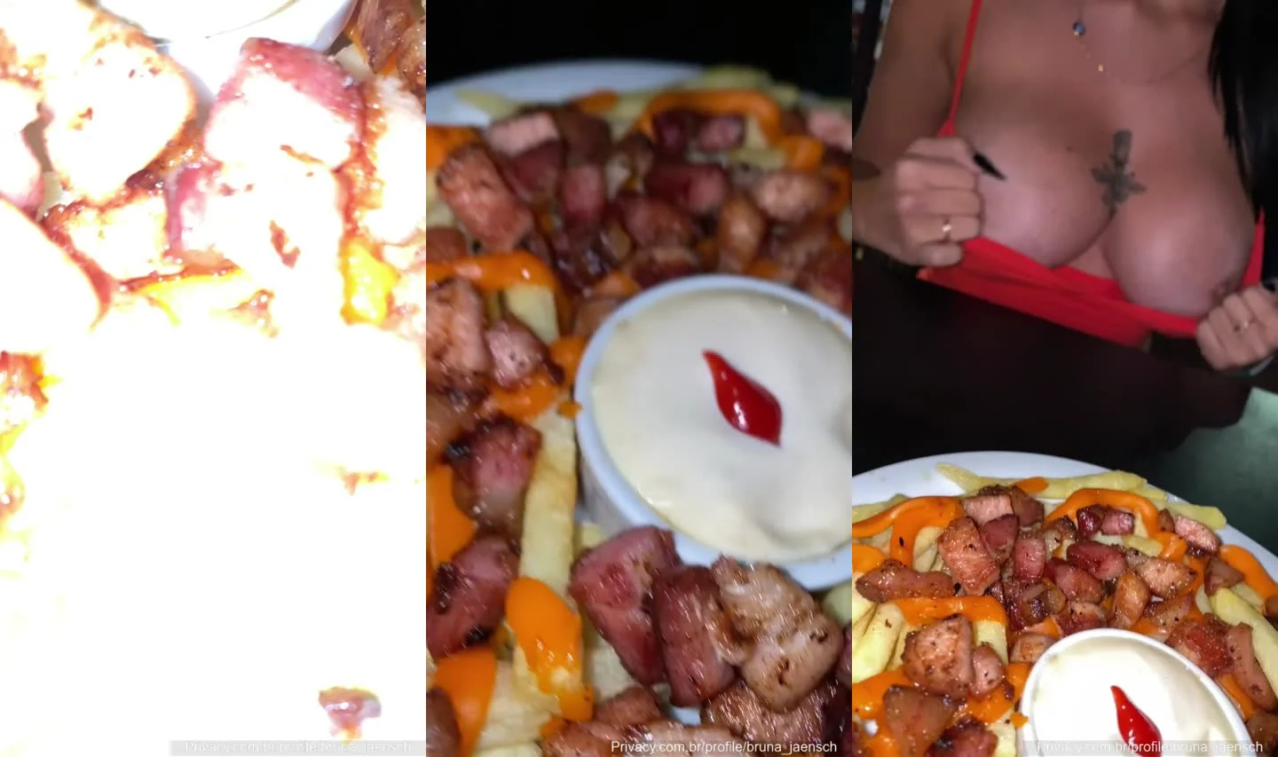 Bruna Jaensch expõe os seios em público – Privacy vazado