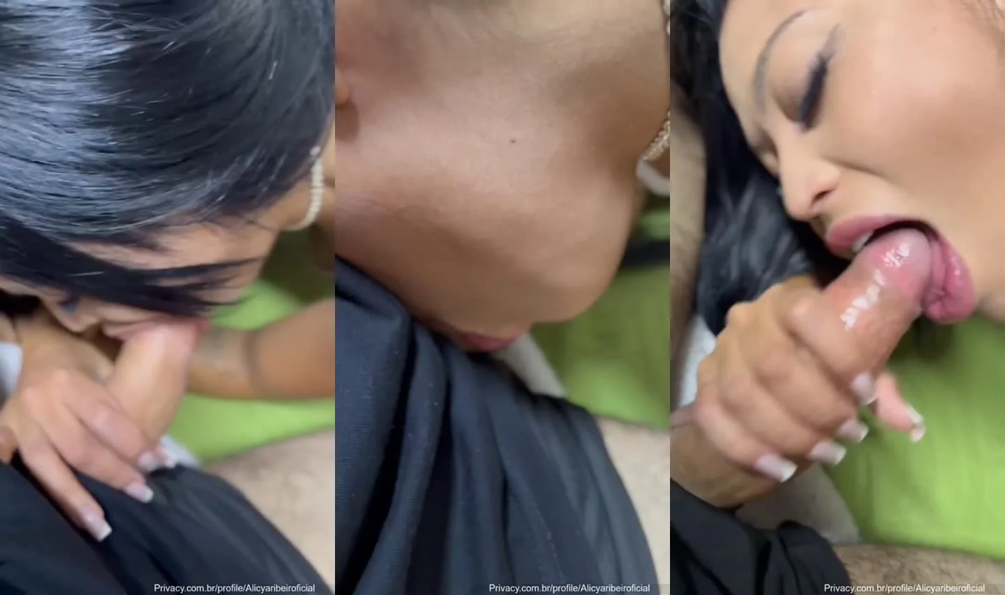 Alycia Ribeiro: privacy vazado em boquete brutal