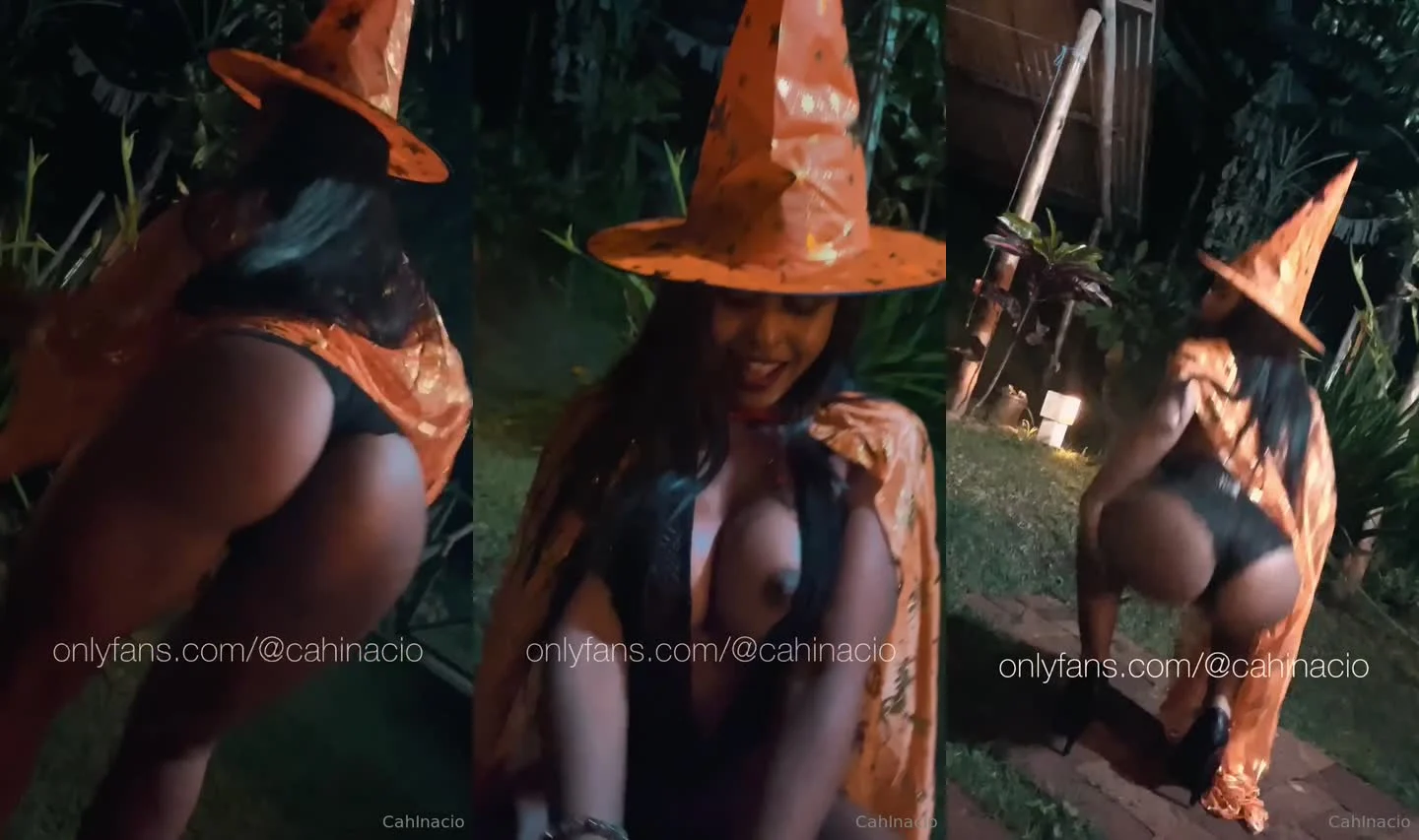 Cah Inácio: Bruxinha Gostosa em Vídeo Vazado da Privacy e OnlyFans