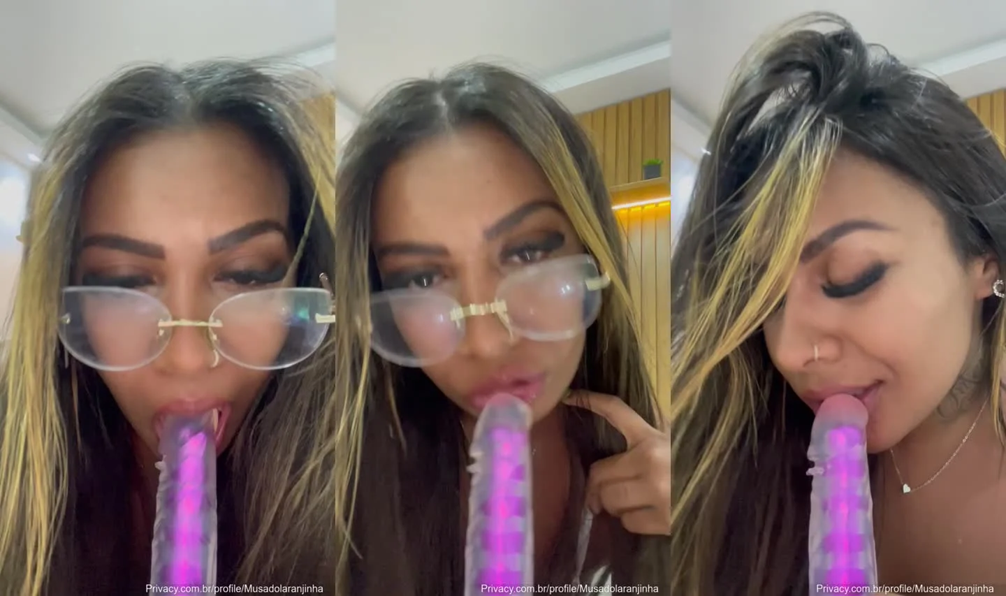 Evelyn Souza faz oral intenso em vibrador – Vazamento do OnlyFans