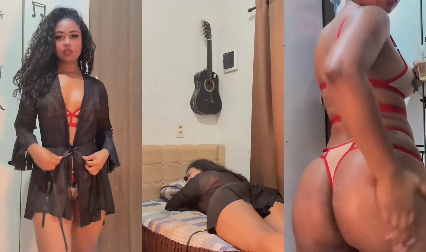 Jacque Sousa, famosa do Instagram, rebola nua com privacidade vazada