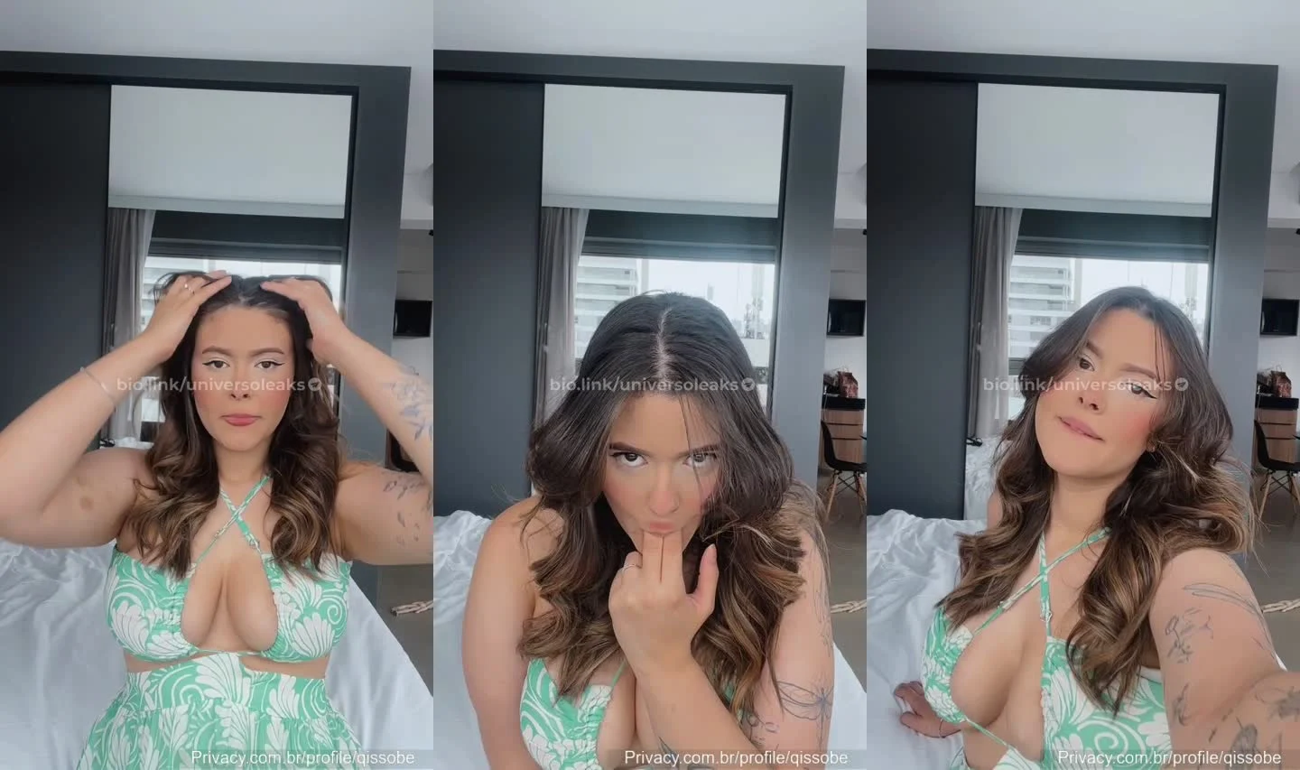 Mamando nos dedinhos e gemendo gostoso: Qissobe em vídeo íntimo vazado