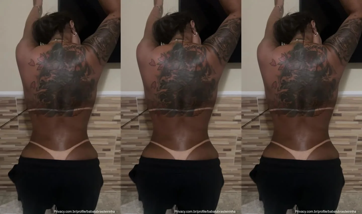 Michele Babalu exibe marquinha afiada em privacy no OnlyFans