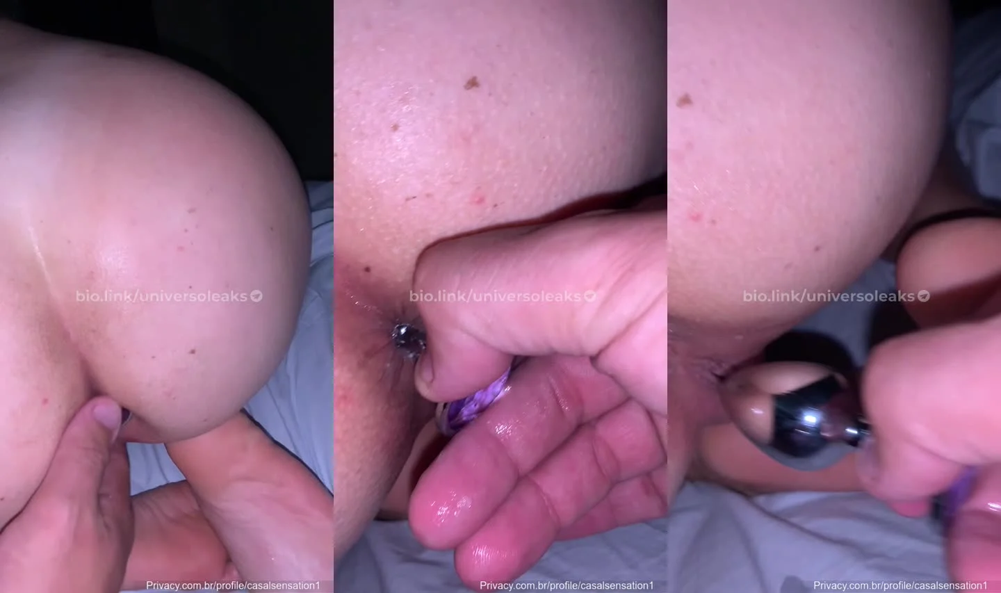 Sarada Fit: Plug Anal Vazado No Erome, OnlyFans Na Mira