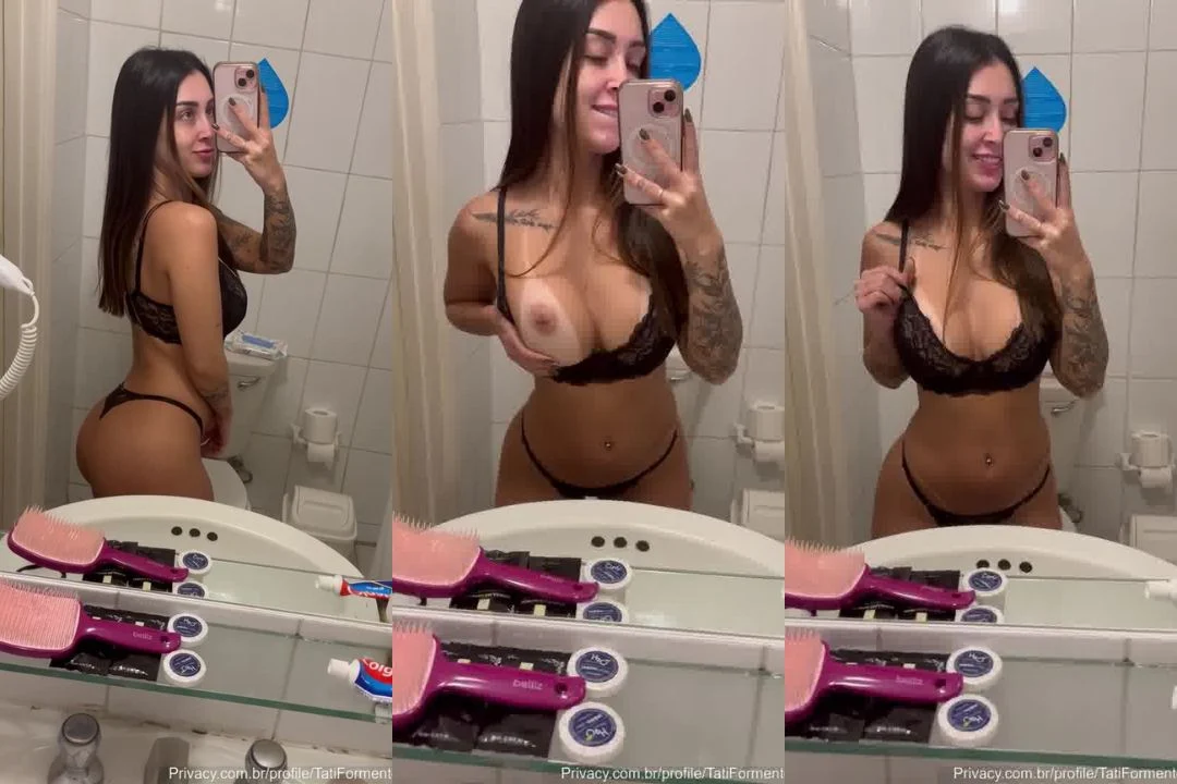 Tati Formento exibe safadinha nua em vazamento exclusivo
