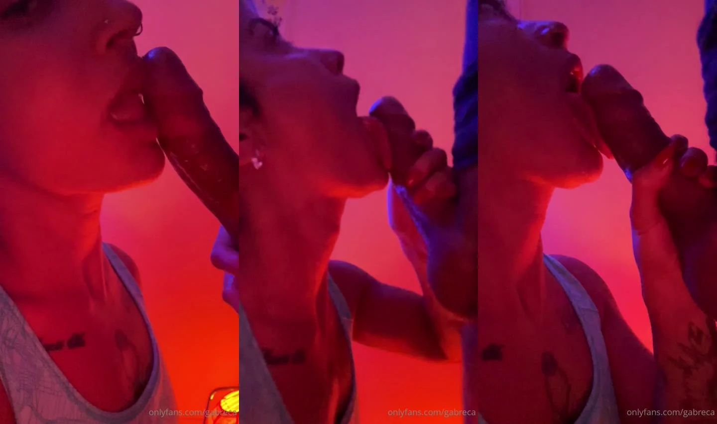 Vídeo Íntimo de Gabreca: Boquete Molhadinho Vazado do OnlyFans